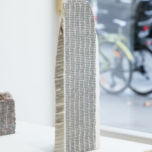 Installation View: Greta Schödl, Strassenpoesie, Phileas, Vienna. Photo: Manuel Carreon Lopez