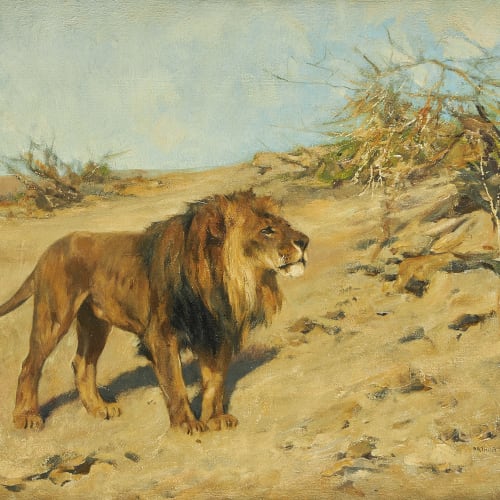 ARTHUR WARDLE, R.I., R.B.C. - Lion