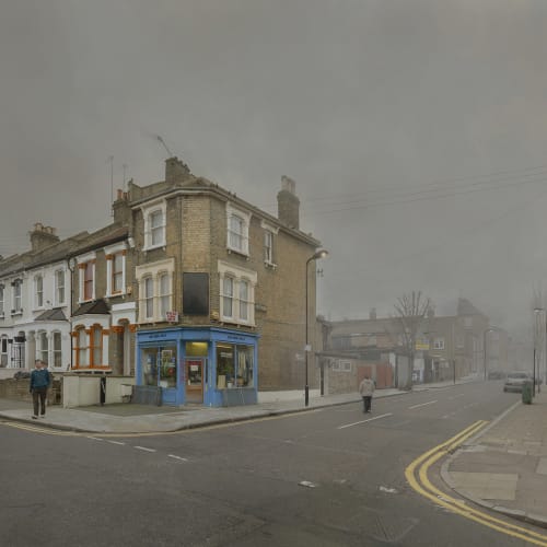 Chris Dorley-Brown, Chelmer Road & Glyn Road 3rd March 2009 12:47pm - 13:18pm, 2009, from the series 'The Corners' (2009-2017)