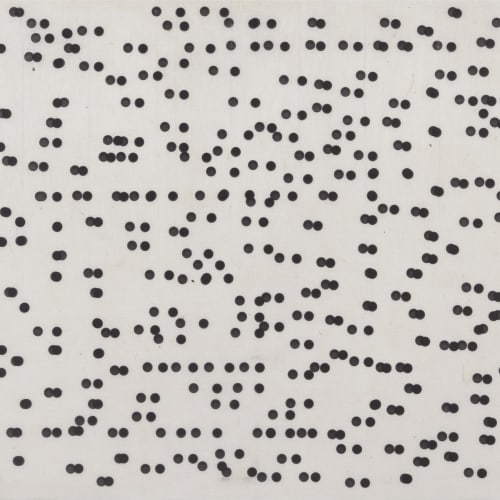 Marsha Cottrell Untitled (Notation), 2020 laser toner on paper, unique 8 1/2 x 11 in 21.6 x 27.9 cm Private Collection