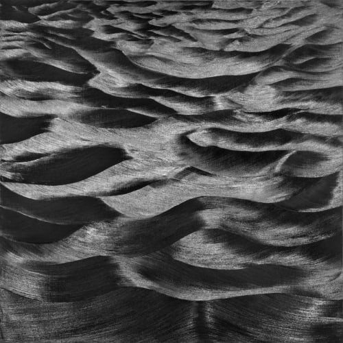 Karen Gunderson Waves Off Wellfleet, 2013 Oil on linen 45 x 45 in 114 x 114 cm