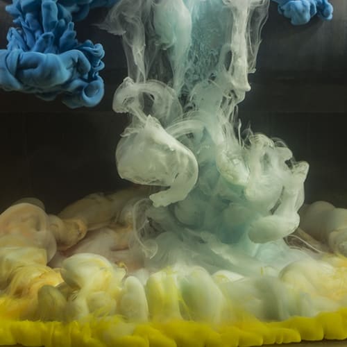 Kim Keever b. American 1955 Abstract 30780d, 2017 28x38”, 48x68”