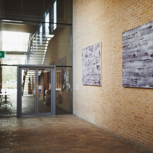 Manijeh Yadegar Hall exhibited at the Saïd Buisness School