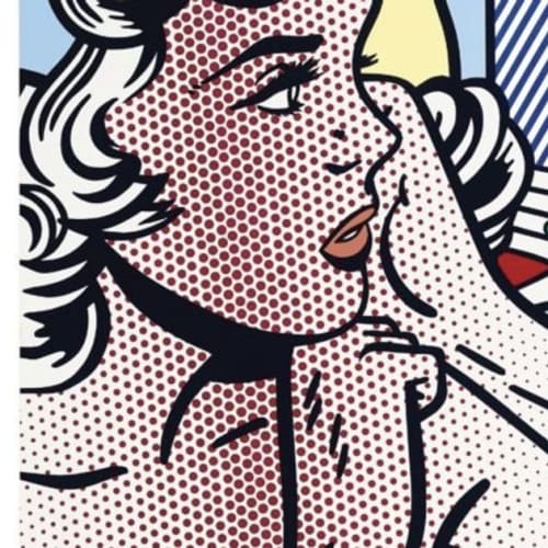 Roy Lichtenstein Nude with Joyous Painting, 1994