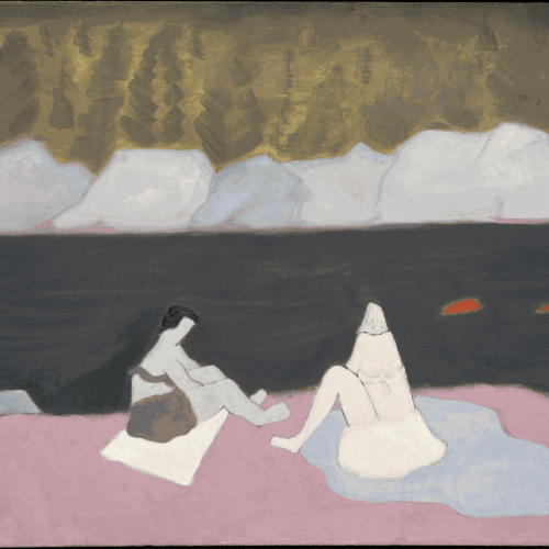 Milton Avery Swimmers and Sunbathers, 1945. The Metropolitan Museum of Art