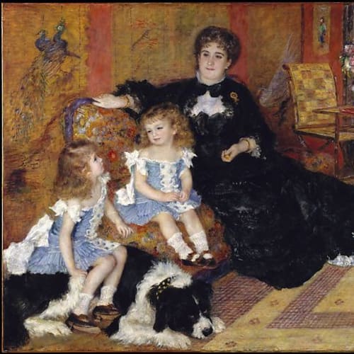 Pierre-Auguste Renoir Madame Charpentier and Her Children, 1878 Metropolitan Museum of Art