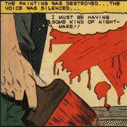 Dick Giordano The Painting #72, 1964 From Charlton Comics’ Strange Suspense Stories
