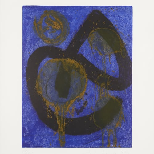 John Hoyland RA (1934-2011) Italian Etchings: The Sorceror, 1989. © Estate of John Hoyland. All rights reserved, DACS 2025.