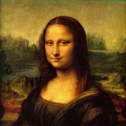 Leonardo da Vinci Mona Lisa, 1503