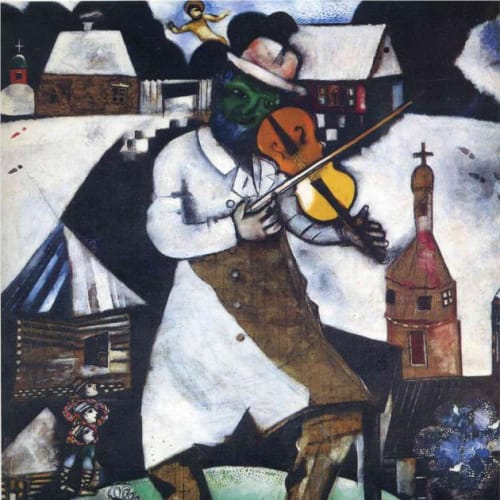Marc Chagall The Fiddler, 1912 Stedelijk Museum, Amsterdam