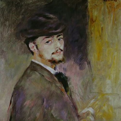 Pierre-Auguste Renoir Self portrait, 1876