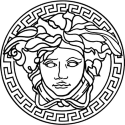 The Versace logo was the head of the Greek mythological figure, Medusa.