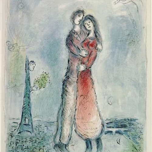 Marc Chagall La Joie (Happiness), 1980