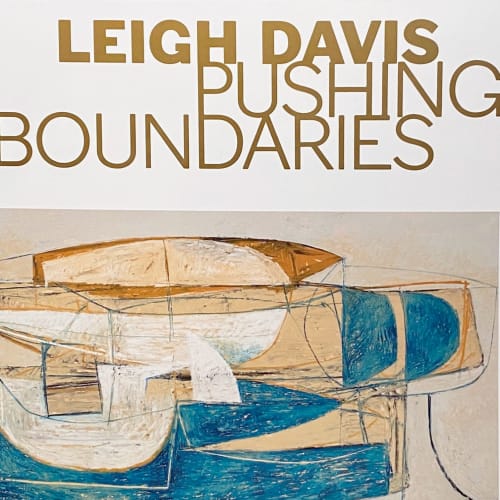 Leigh Davis, Pushing Boundaries, Catalogue Cover