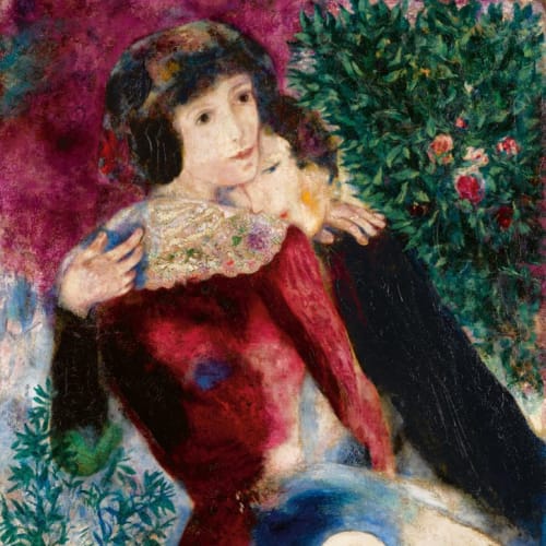 Marc Chagall Les Amoureux, 1928
