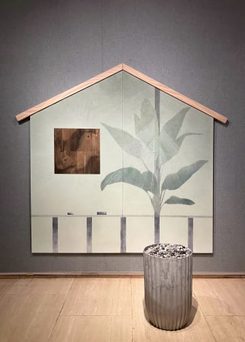 He Mingyi, Rina, Concrete Entrapment and the Bird of Paradise, 2024