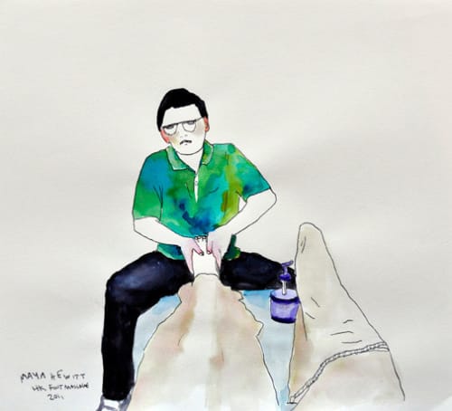 Maya Hewitt, Hong Kong Foot Massage, 2011