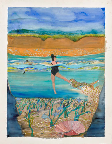 Carroll Swenson-Roberts, Black Bathing Suit, 2025