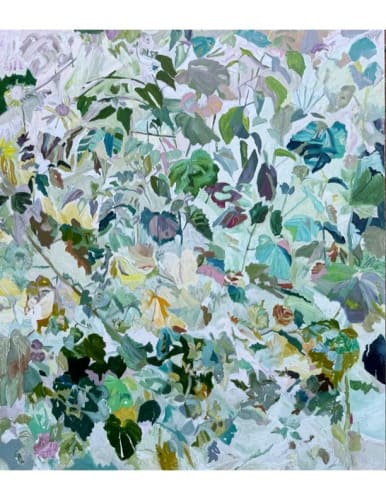 Erika Huddleston, Landscape Recording Static/Dynamic: The Painter's Garden I, 2025