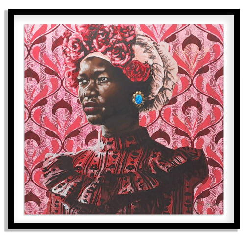 Bambo Sibiya Hope , 2023 Mixed Media on Canvas 160 x 164 x 4 cm