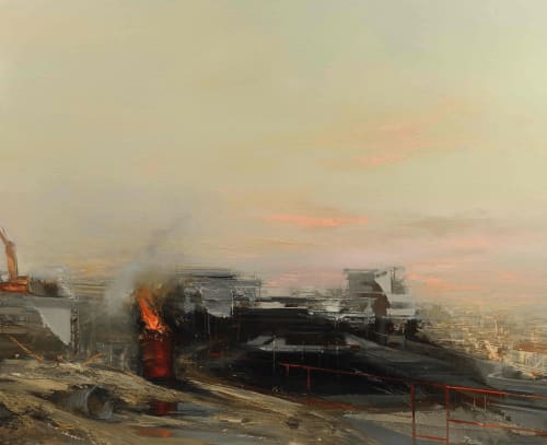 Jean ARCELIN, La danse du feu, 2022