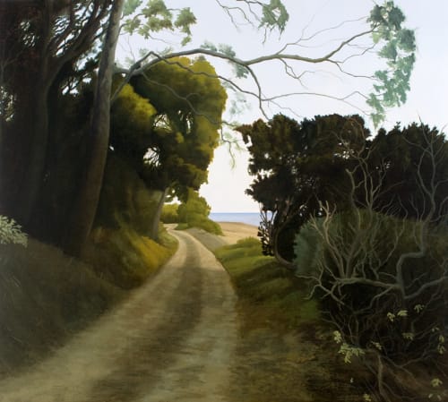 David Keeling Towards deeper water, 2010 Oil on linen, unframed 137h x 152.5w cm (stretcher size)