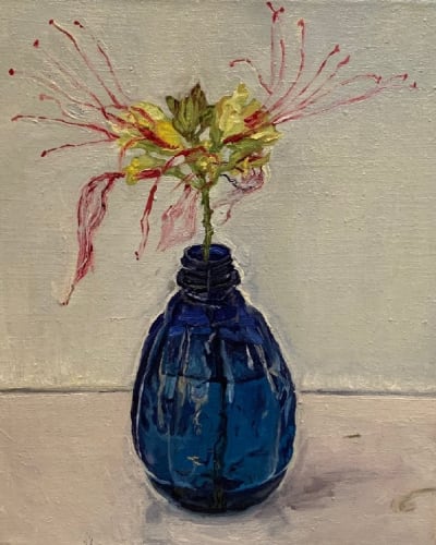 JAMES LLOYD Bird of Paradise, 2018 oil on canvas 12 x 10 in 30.5 x 25.4 cm