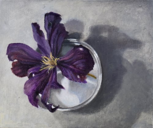LINDA RYLE, Clematis Flower, 2025
