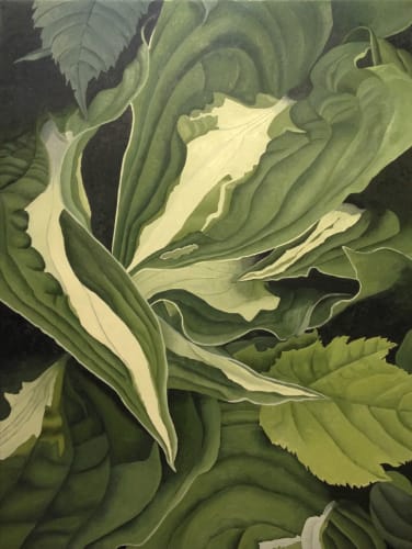 ENDELLION LYCETT GREEN Flow of life oil on linen 47 3/4 x 36 in 121.3 x 91.4 cm