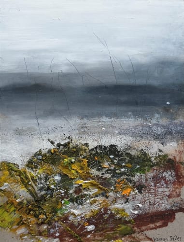 KIERAN STILES Rosevear, 2025 oil on panel 8 5/8 x 6 3/4 in. / 22 x 17 cm.