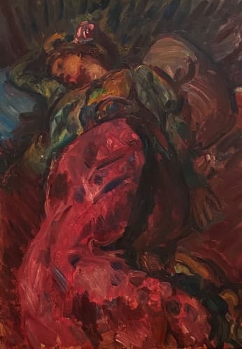 SIR MATTHEW SMITH, Model à la Rose, circa 1924