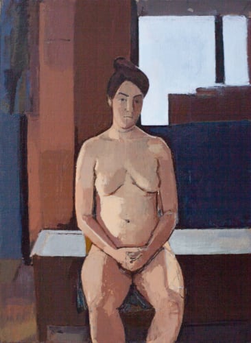 ANDY PANKHURST La Femme Study, 2013 oil on birch panel 13 x 9 1/2 in 33 x 24.1 cm