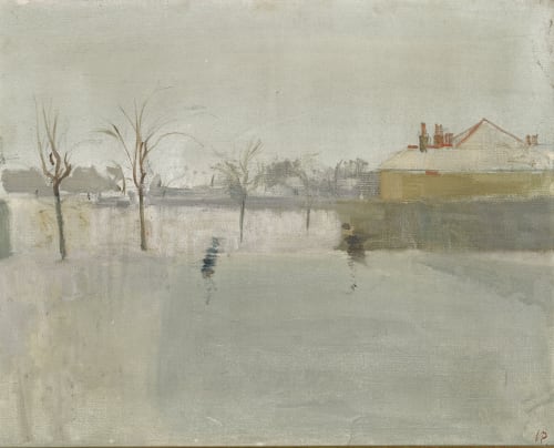 VICTOR PASMORE, Winter Scene, circa 1946-47