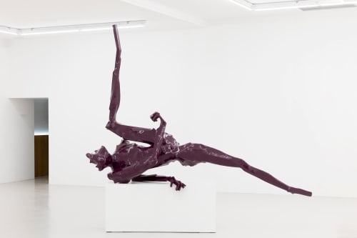 Georg Herold Aktivistin, 2013 Bronze lacquered 225 x 331 x 100 cm| 88.6 x 130.3 x 39.3 in