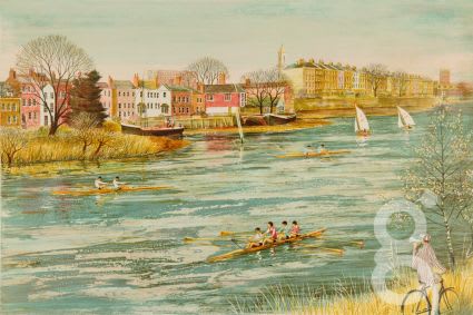 Jeremy King, Boating at Chiswick