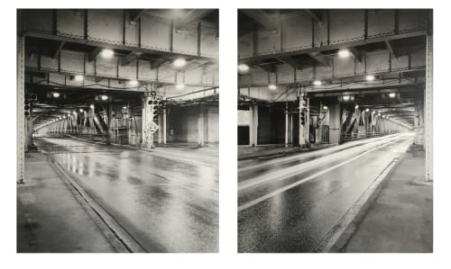 Alex Fradkin, Train Diptych