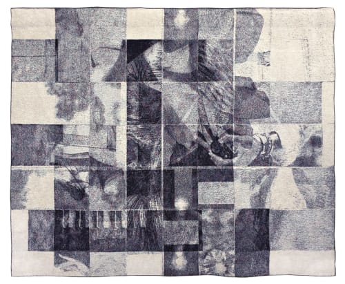 Barbara Astman, Woven Stories #25 BW, 2023