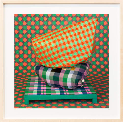 Michelle Forsyth, Orange/Green/Purple Stack, 2020