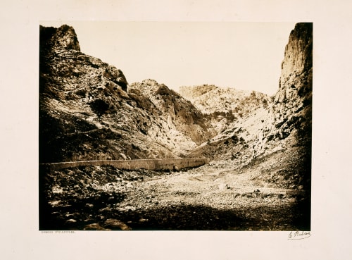 Édouard Baldus, Gorges d'Ollioules, 1860