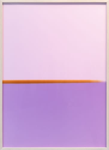 Frank Mädler Rosa Lila, 2018 Cameraless photograph, unique 63 1/2 x 46 1/4 in. 161.3 x 117.5 cm