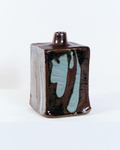 David Frith, Square Tenmoku Vase