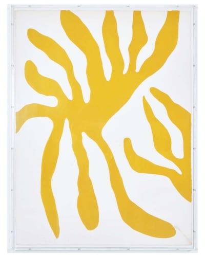 William Turnbull, Yellow Leaf Form , 1967