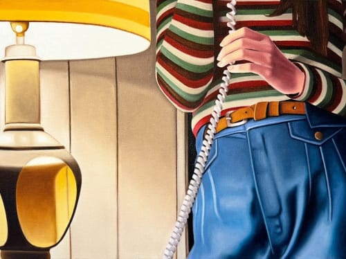 Madison Skriver After Curfew , 2024 Oil on canvas 31 x 41 cm 12 1/4 x 16 1/8 in