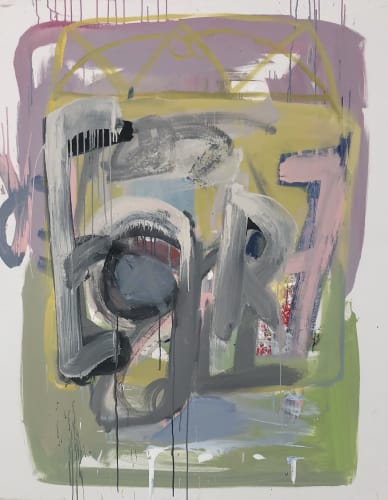 Aleksandr Razin Untitled, 2021 Acyrlic on canvas 60 x 48 in 152.4 x 121.9 cm