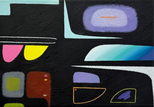 Martyn Jones, Night Garden Mid-summer, 2025