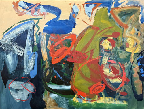 Maurice Cockrill 1936 - 2013, Riotous Spring Day, 2012