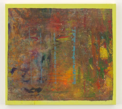 Penee, c.1976 / 2023 Acrylic and acrylic gel on canvas with marouflage 101 x 109.5 x 4.6 cm 39 3/4 x 43 1/8 x 1 3/4 in