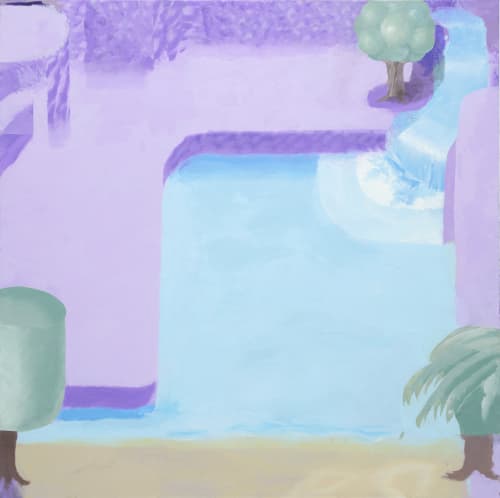 Julius Hofmann 404, 2025 Acrylic on canvas 150 x 150 cm, 59 x 59 in, Unique