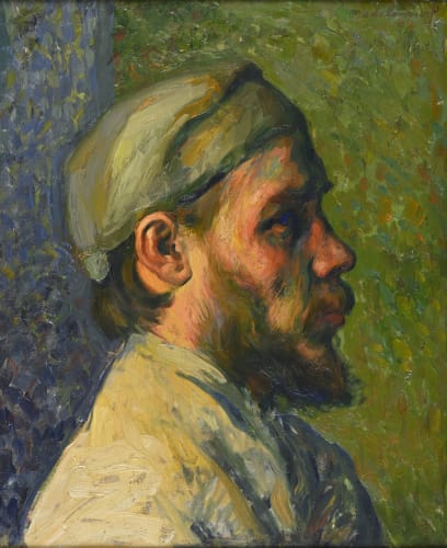 Aristide Delannoy, Portrait d'artiste, 1902