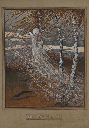 Piotr Stachiewicz, « Taniec Jesieni », Danse d’automne, 1917